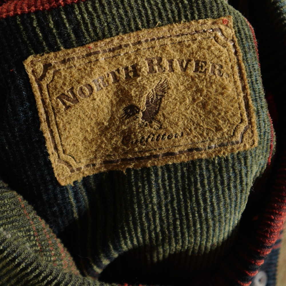 North River Shirt Mens Large Multicolor Plaid Button Flannel Long Sleeve Outdoor - Picture 3 of 8
